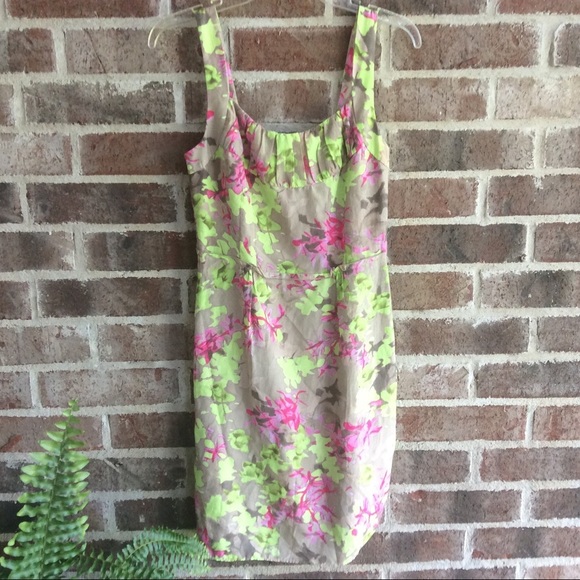 Banana Republic Dresses & Skirts - Banana Republic Silk Blend Watercolor Sheath Dress